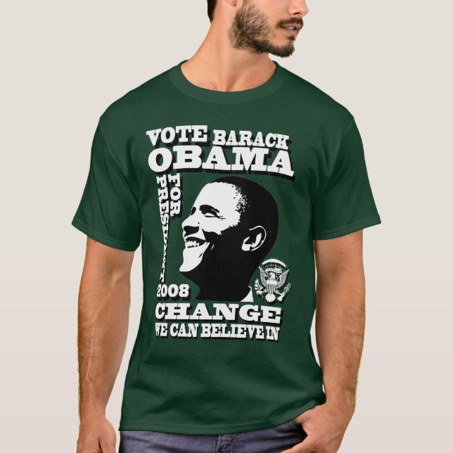 Barack Obama for President T-Shirt (Front)