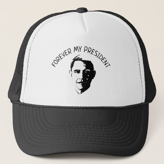 Barack Obama Forever My President Hat (Front)