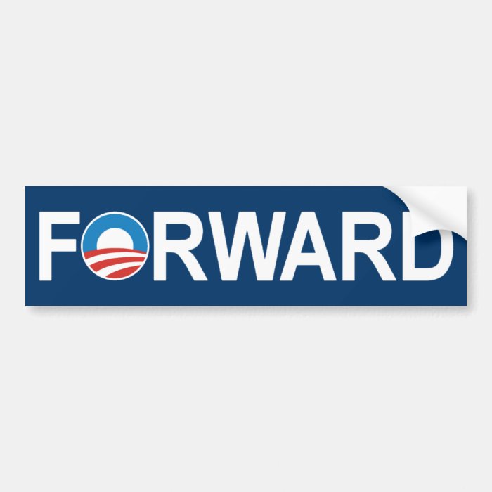 Barack Obama 'Forward' Bumper Sticker