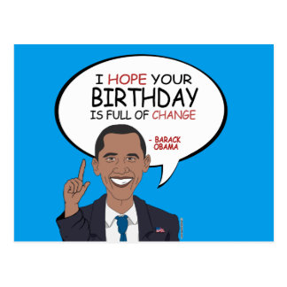 Barack Obama Birthday Cards | Zazzle