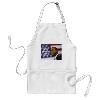 Barack Obama heart of passion Adult Apron