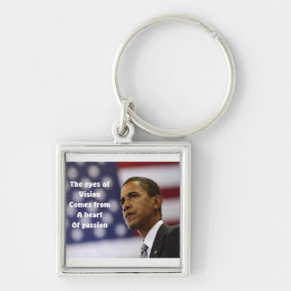 Barack Obama heart of passion Keychain