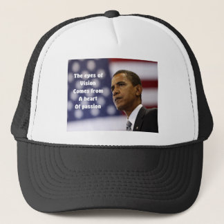 Barack Obama heart of passion Trucker Hat