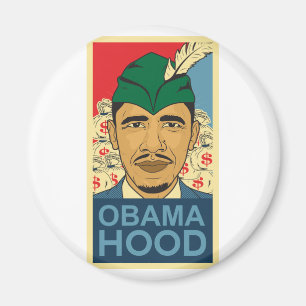 Barack Obama Hood Robin Hood Button Barrack Obama. Magnet