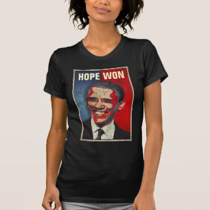 Barack Obama - HOPE WON T-Shirt