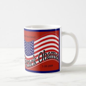 Barack Obama Inauguration "change" Mug by NightSweatsDiva at Zazzle