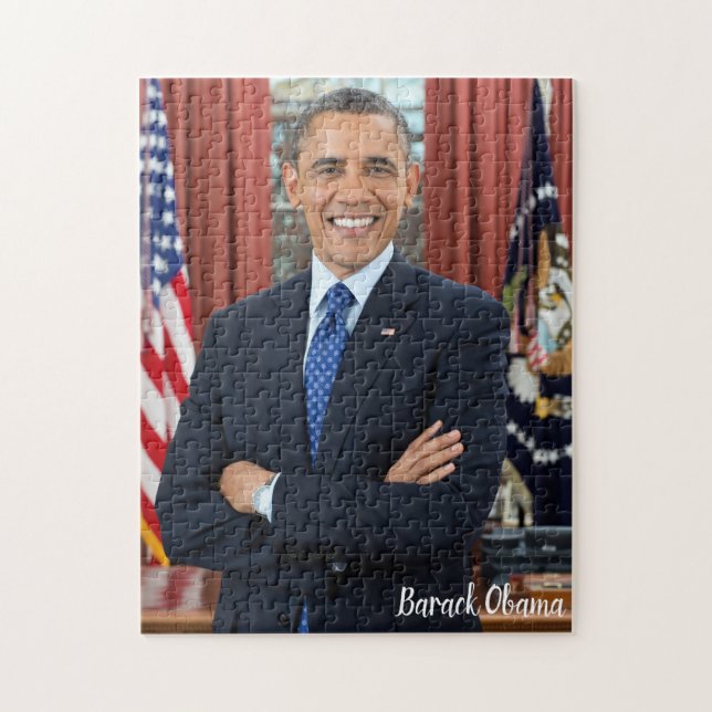 Barack Obama Jigsaw Puzzle (Vertical)