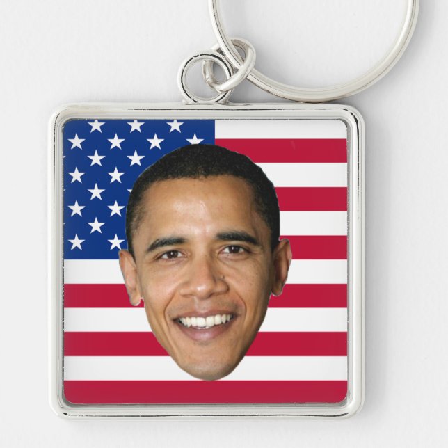 Barack Obama Keychain (Front)