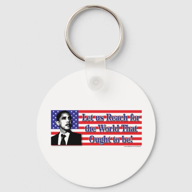 Barack Obama Keychain (Front)