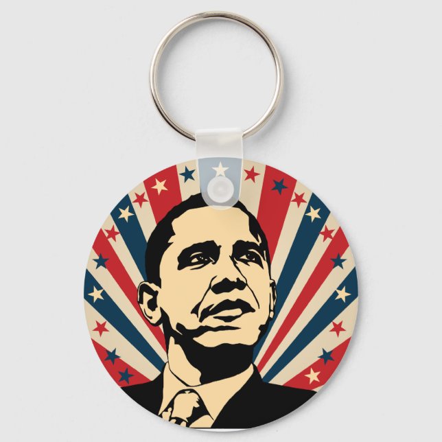 Barack Obama Keychain (Front)