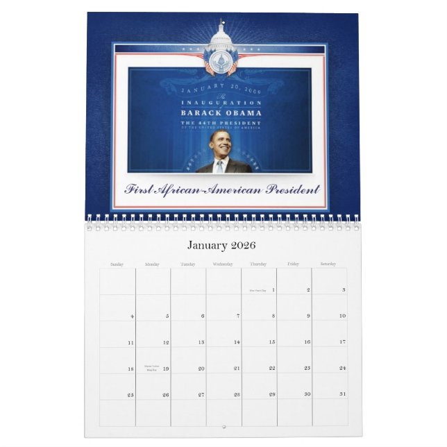 Barack Obama - Mr. President Calendar (Jan 2026)