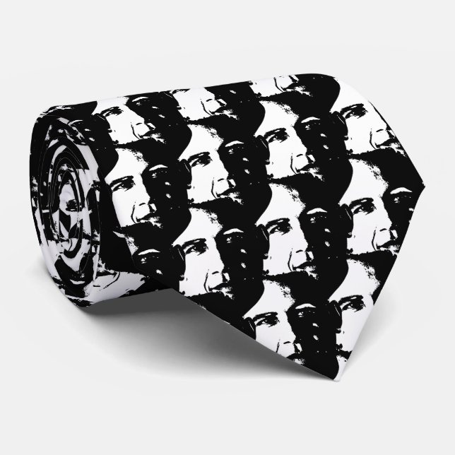Barack Obama Neck Tie (Rolled)