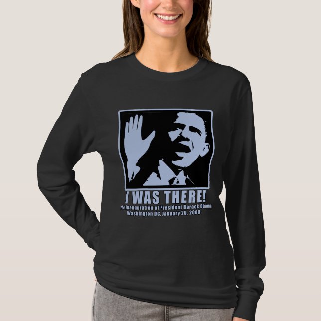 Barack Obama Oath of Office T-Shirt (Front)
