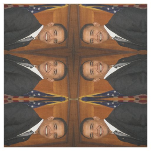 Barack Obama Official Portrait Fabric