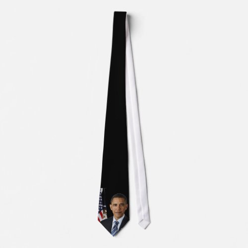Barack Obama Official Portrait Power Tie
