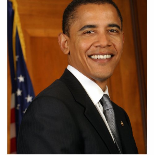 Barack Obama Official Portrait Statuette