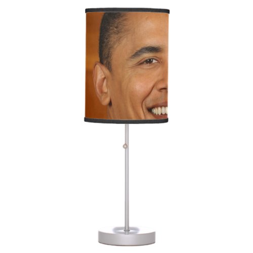 Barack Obama Official Portrait Table Lamp