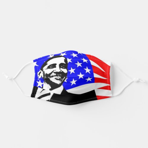 Barack Obama Patriotic Adult Cloth Face Mask