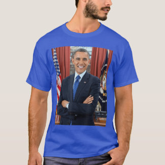 Barack Obama Photo 44th POTUS Patriotic Democrat T-Shirt