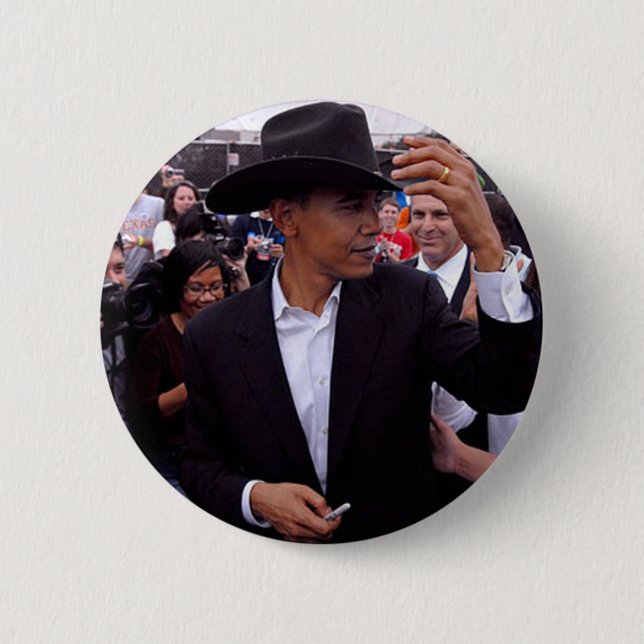 Barack Obama Pinback Button (Front)