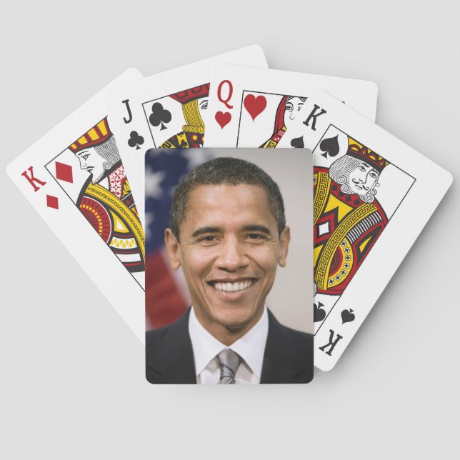 Barack Obama Playing Cards (Back)