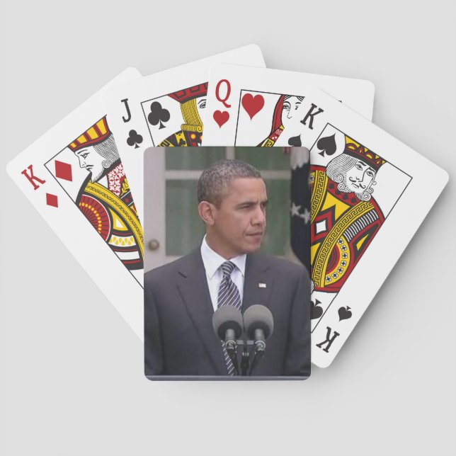Barack Obama Poker Cards (Back)