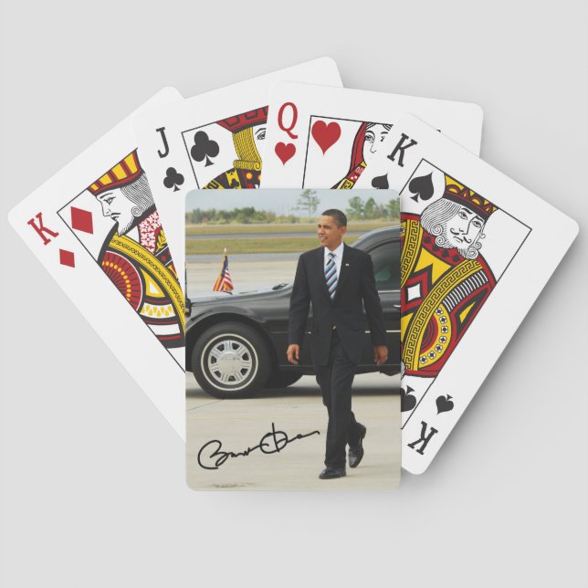 Barack Obama Poker Cards (Back)
