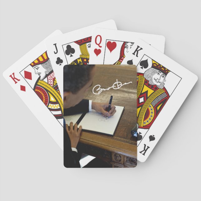 Barack Obama Poker Cards (Back)