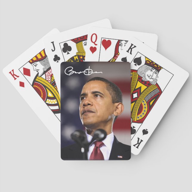 Barack Obama Poker Cards (Back)
