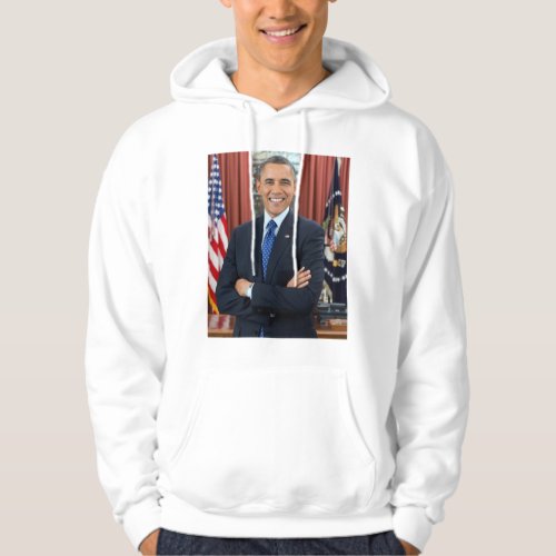 Barack Obama portrait Hoodie