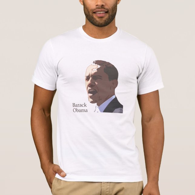 Barack Obama Portrait T-Shirt (Front)