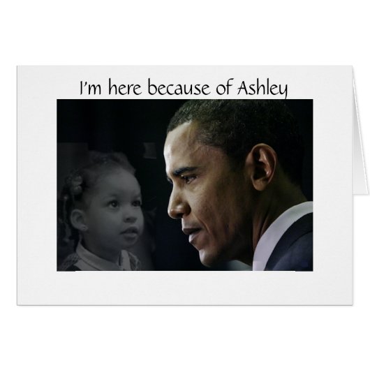 Barack Obama Postcards- Ashley Cards (Front Horizontal)