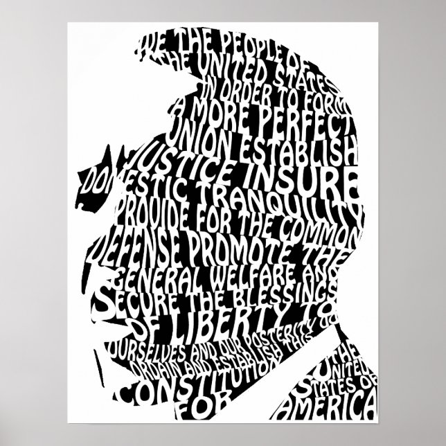 Barack Obama Preamble Poster (Front)