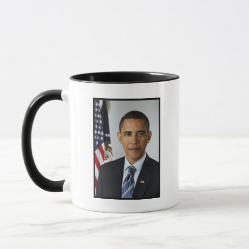Barack Obama Presidential Portrait Mug