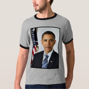 Barack Obama Presidential Portrait T-Shirt