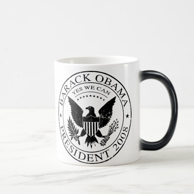 Barack Obama Presidential Seal 2008 Mug (Right)