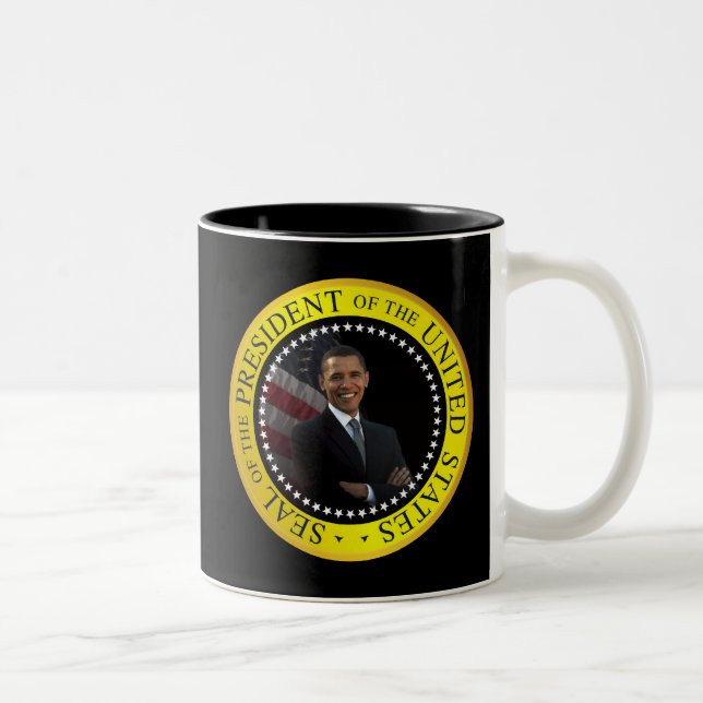 Barack Obama - Presidential Seal Mug (Right)