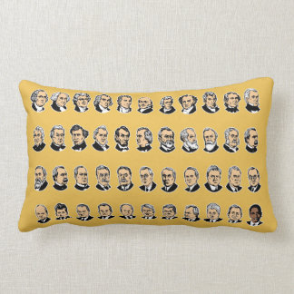 Barack Obama - Presidents Of The United States Lumbar Pillow