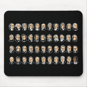 Barack Obama - Presidents Of The United States Mouse Pad