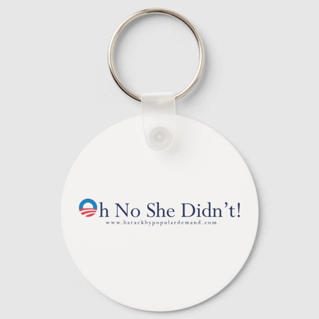 Barack Obama Primary Keychain (Front)