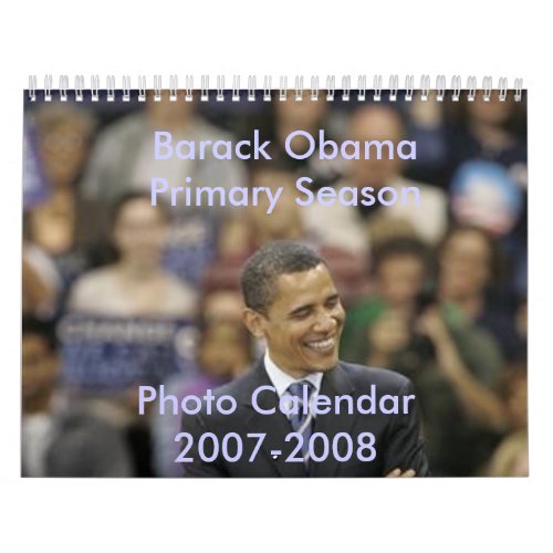 Barack Obama Primary Season Calendar
