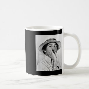 Barack Obama Retro Vintage Young Obama Smoking In Coffee Mug