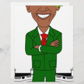 barack obama santa claus (Front/Back)
