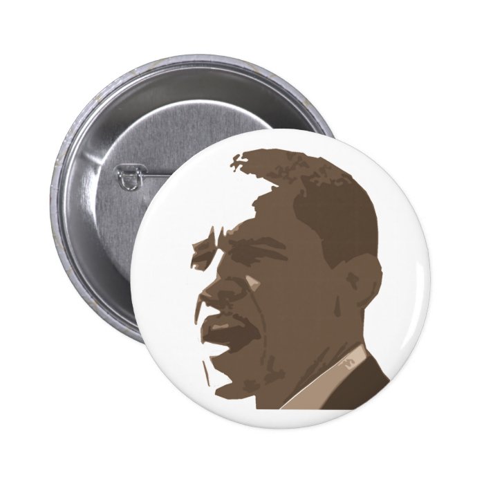 Barack Obama Sepia Portrait Button