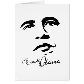 Barack Obama Signature Cards