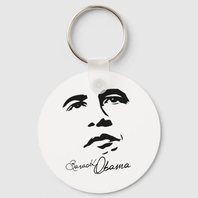 Barack Obama Signature Keychain (Front)