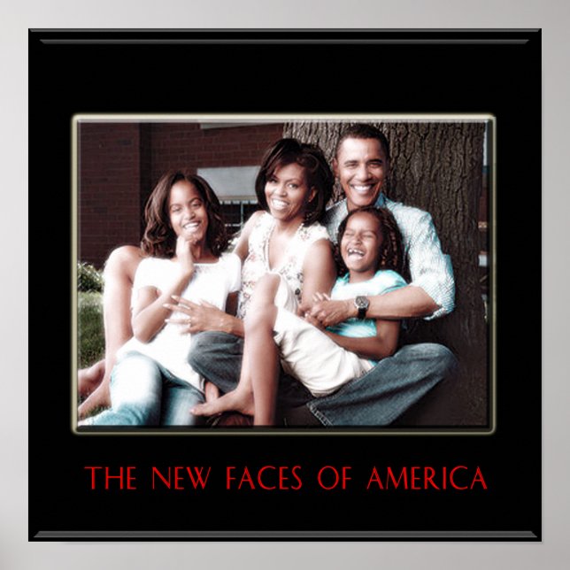 BARACK OBAMA: THE NEW FIRST FAMILY POSTER (Front)