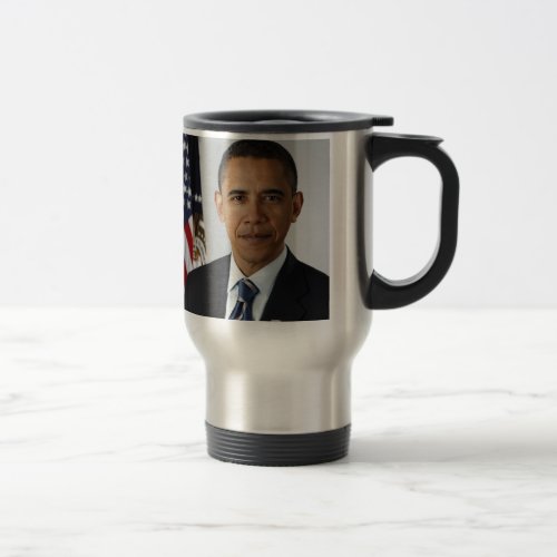 Barack Obama Travel Mug