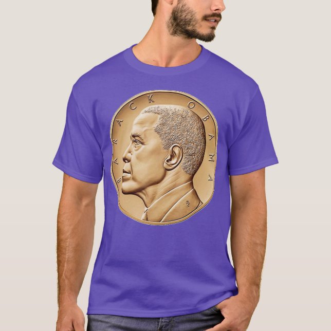 Barack Obama United State Mint America USA Coin T-Shirt (Front)