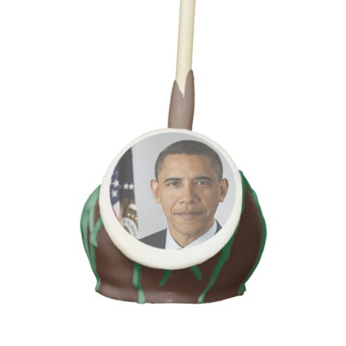 Barack Obama US President White House Portrait  Cake Pops